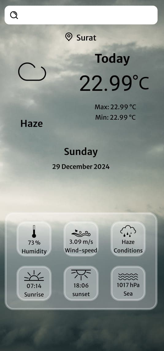 Weather Forecasting Android App